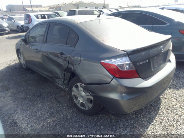 2012 HONDA CIVIC HYBRID VIN: JHMFB4F26CS008311