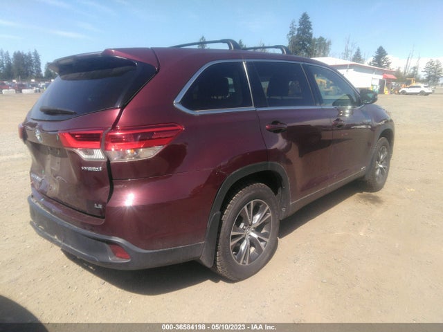 Toyota Highlander Hybrid Le 2019 5TDBGRFH2KS074025 Image 5