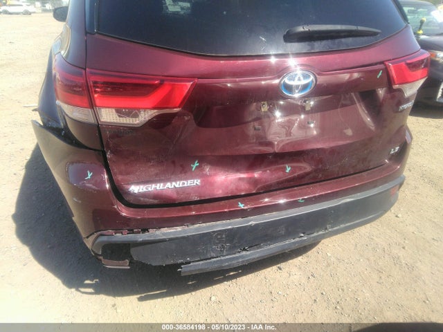 Toyota Highlander Hybrid Le 2019 5TDBGRFH2KS074025 Image 7