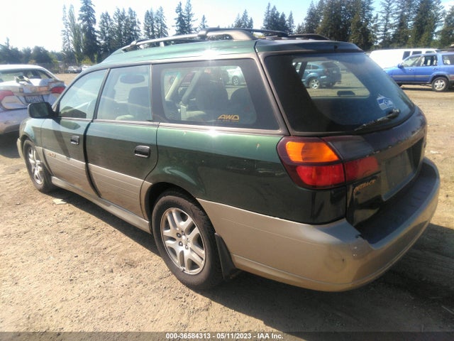 2003 SUBARU LEGACY WAGON OUTBACK VIN: 4S3BH665X36641052