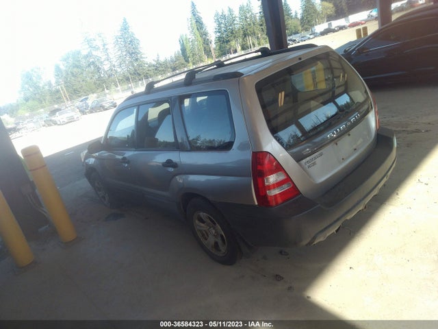 2005 SUBARU FORESTER (NATL) X VIN: JF1SG63605H702129