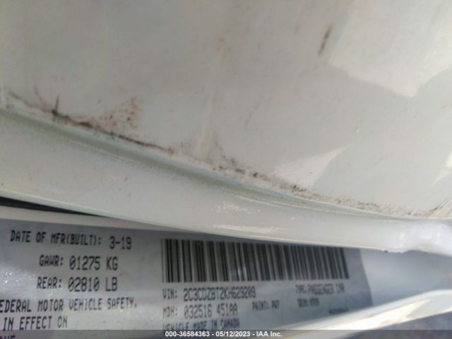 2C3CDZBT2KH629209 Dodge Challenger R/t
