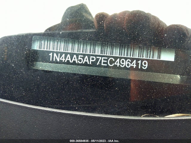 Nissan Maxima 3.5 Sv W/premium Pkg 2014 1N4AA5AP7EC496419 Image 9