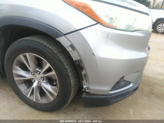 Toyota Highlander Xle 2015 5TDKKRFH4FS074726 Image 7