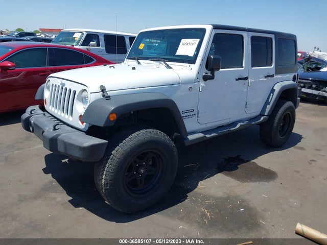 2012 JEEP WRANGLER UNLIMITED SPORT VIN: 1C4BJWDG7CL234641