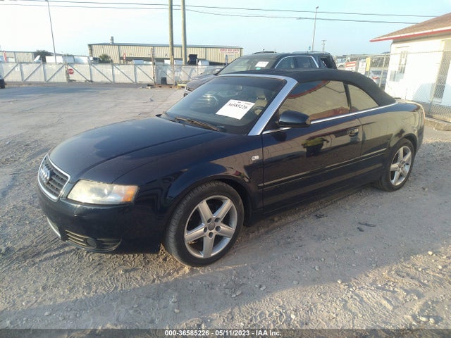 2004 AUDI A4 1.8T VIN: WAUAC48H14K022674