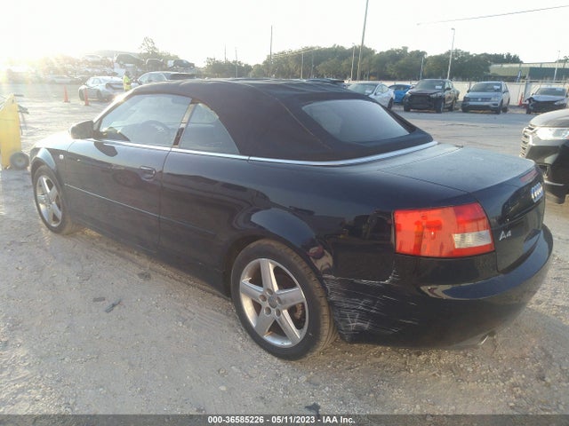2004 AUDI A4 1.8T VIN: WAUAC48H14K022674