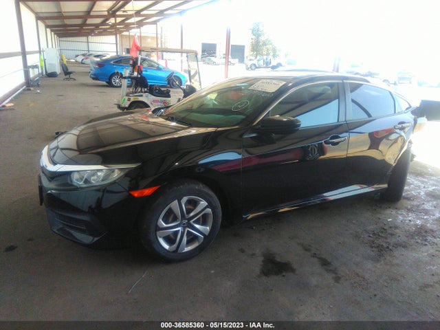 Honda Civic Sedan Lx 2018 2HGFC2F56JH572785 Image 2