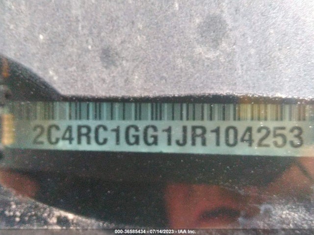 2C4RC1GG1JR104253 Chrysler Pacifica Limited