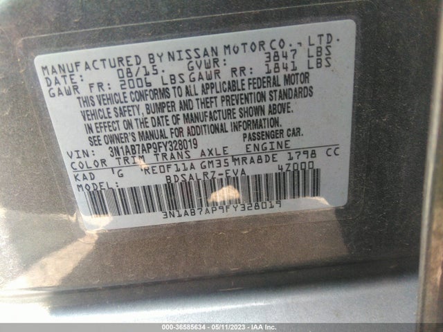 Nissan SENTRA SR 2015 3N1AB7AP9FY328019 Image 10