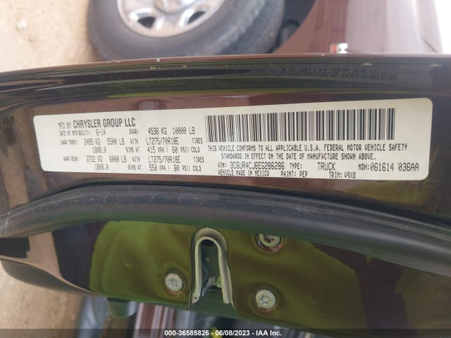 3C6UR4CJ6EG286286 RAM 2500 Tradesman