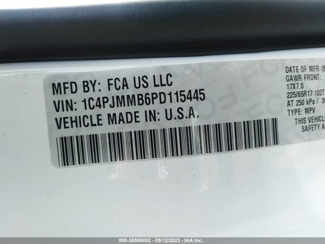 2023 Jeep Cherokee, VIN: 1C4PJMMB6PD115445