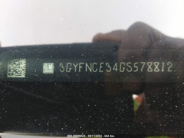 3GYFNCE34GS578812 Cadillac Srx Performance Collection