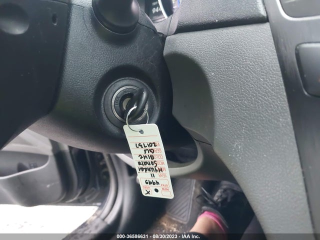 2011 HYUNDAI SONATA GLS VIN: 5NPEB4AC5BH201737