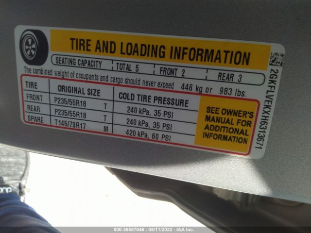 2GKFLVEKXH6313671 GMC Terrain Denali