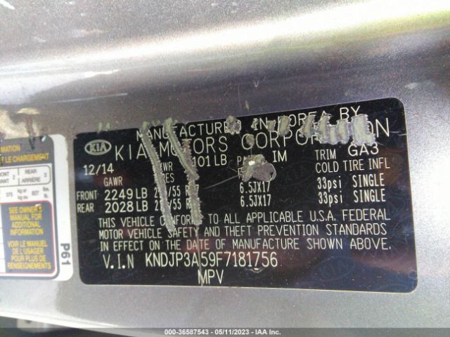 KNDJP3A59F7181756 KIA SOUL +