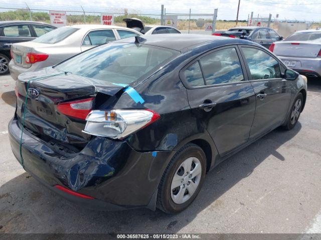 KNAFK4A62E5120839 KIA FORTE LX