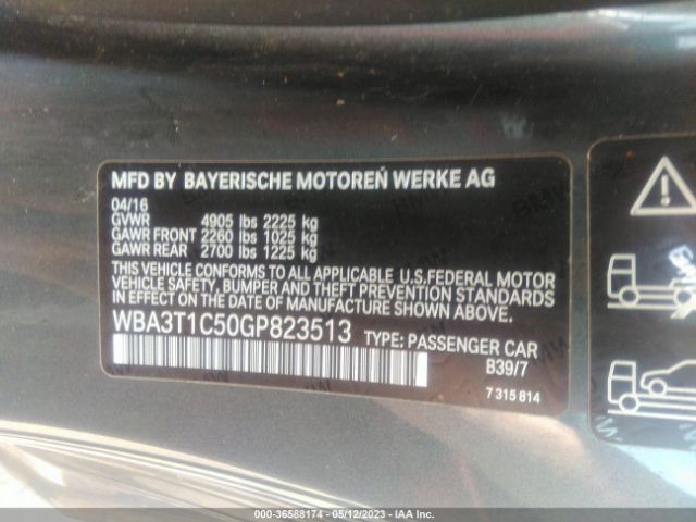 WBA3T1C50GP823513 BMW 4 Series 428i Xdrive