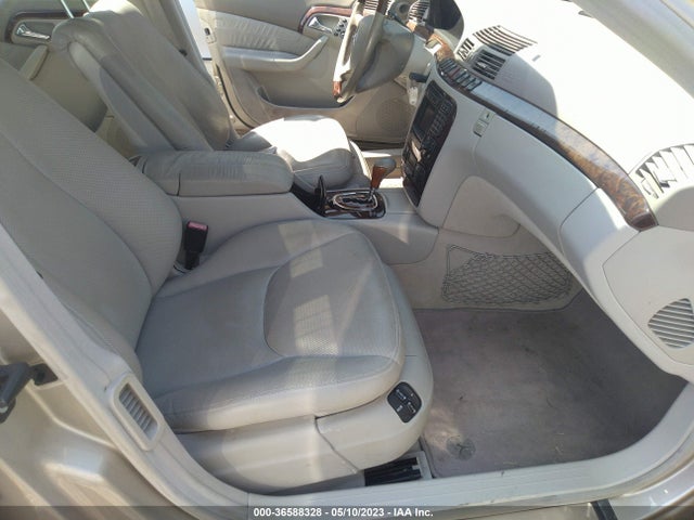 2000 MERCEDES-BENZ S CLASS VIN: WDBNG75J6YA057058