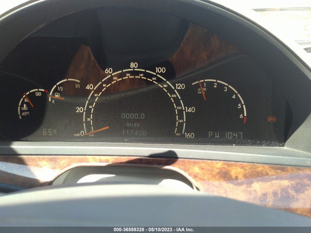 2000 MERCEDES-BENZ S CLASS VIN: WDBNG75J6YA057058