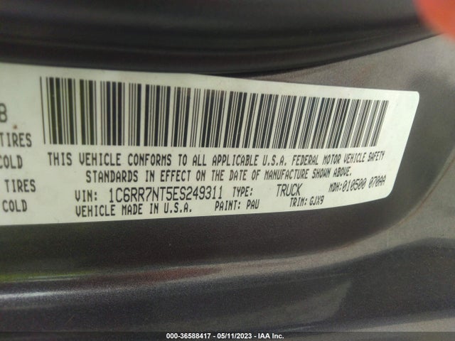 1C6RR7NT5ES249311 RAM 1500 Laramie
