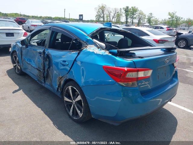 2017 SUBARU IMPREZA SPORT VIN: 4S3GKAL63H3606479