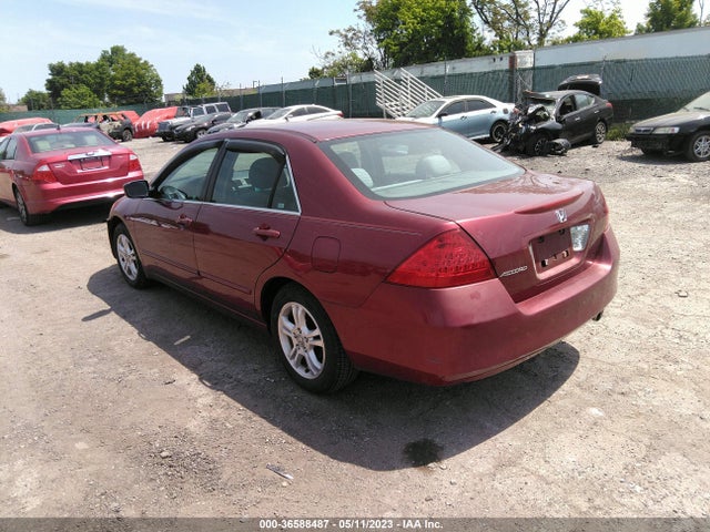 2006 HONDA ACCORD SDN LX SE VIN: 1HGCM56386A122674