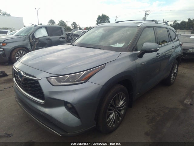 Toyota Highlander Hybrid Platinum 2021 5TDEBRCH9MS044197 Image 2