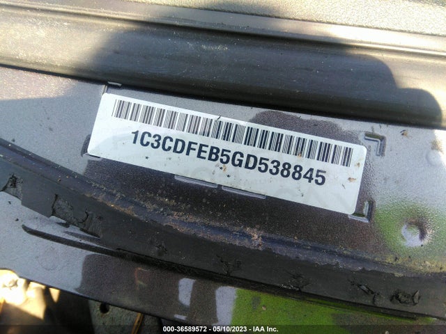 Dodge DART GT 2016 1C3CDFEB5GD538845 Image 9