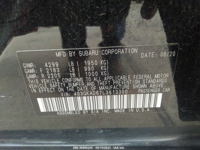 4S3GKAD67L3613300 Subaru Impreza Premium