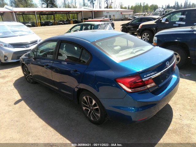 2013 HONDA CIVIC SDN EX-L VIN: 19XFB2F91DE221495