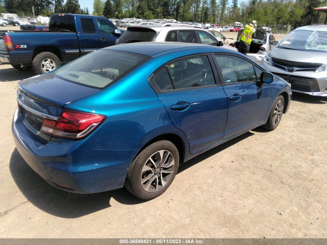2013 HONDA CIVIC SDN EX-L VIN: 19XFB2F91DE221495