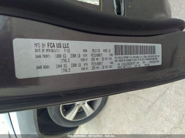 1C4NJCEA3GD815477 Jeep Compass High Altitude Edition