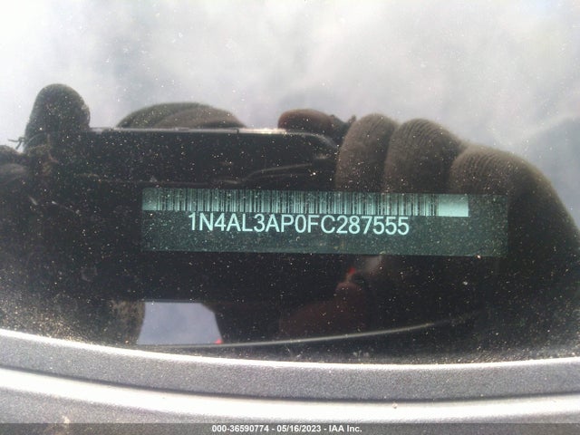2015 NISSAN ALTIMA 2.5 VIN: 1N4AL3AP0FC287555