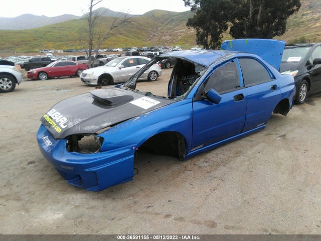 2004 SUBARU IMPREZA SEDAN WRX STI WHEELS VIN: JF1GD70654L506157