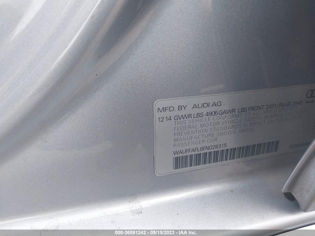WAUFFAFL8FN028315 Audi A4 Premium Plus