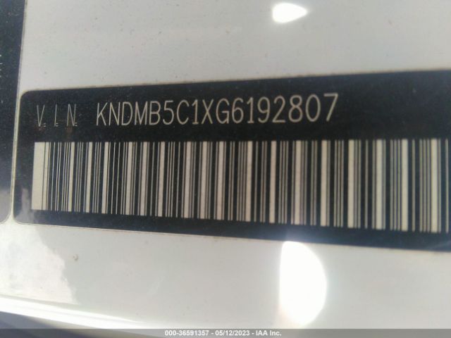 KNDMB5C1XG6192807 KIA SEDONA LX