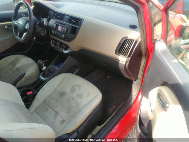 2013 KIA RIO LX VIN: KNADM4A39D6138979