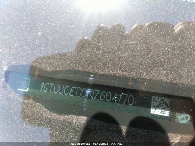 1GTUUCED0NZ604170 GMC Sierra 1500 Elevation