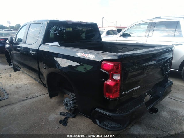 Chevrolet Silverado 1500 Custom 2022 1GCPDBEK9NZ586287 Image 3