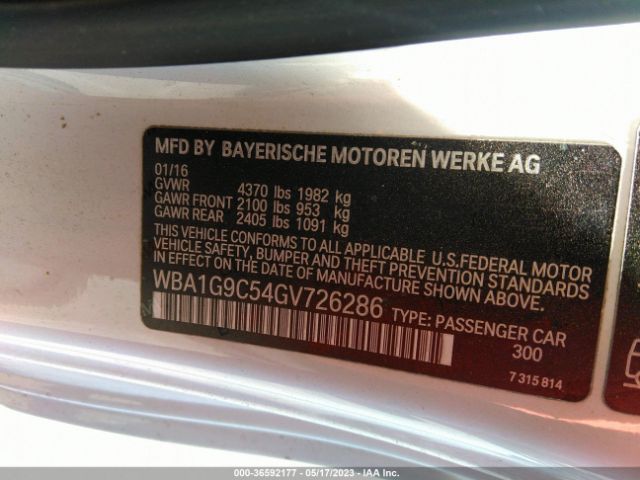 WBA1G9C54GV726286 BMW 2 Series 228i Xdrive