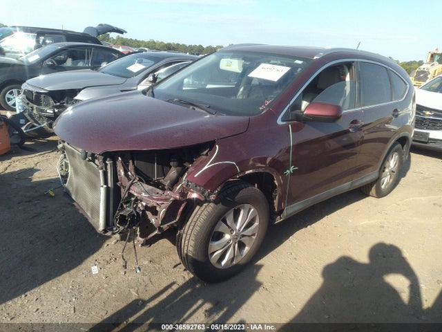 Honda Cr-v Ex-l 2014 5J6RM3H79EL042536 Image 2