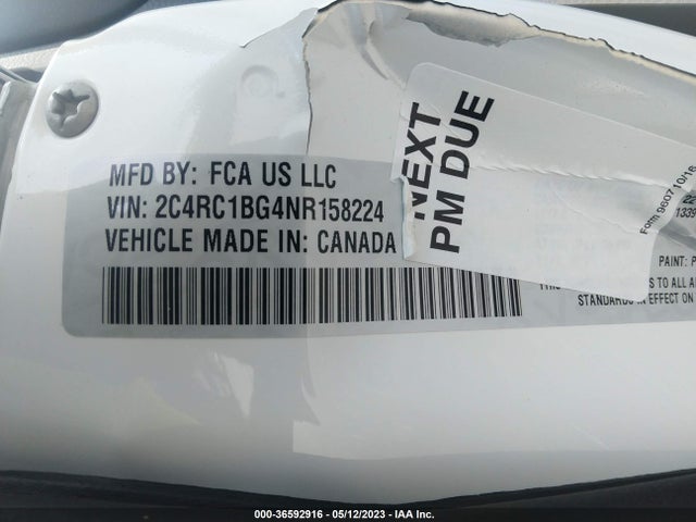 2C4RC1BG4NR158224 Chrysler Pacifica Touring L