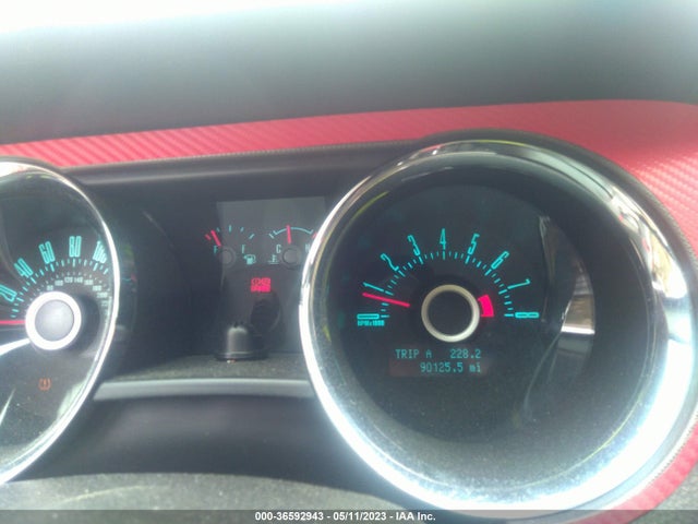 2013 FORD MUSTANG V6 VIN: 1ZVBP8AM5D5235357