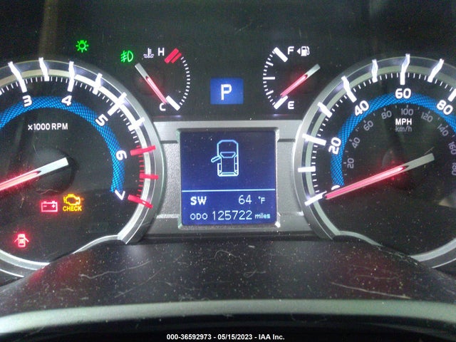 Toyota 4RUNNER SR5 2016 JTEBU5JR2G5376618 Image 9
