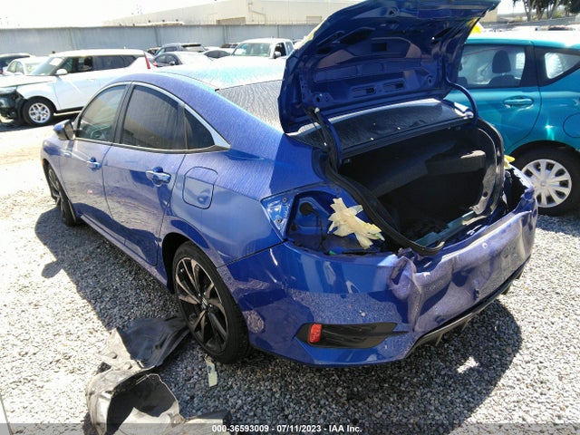 2020 HONDA CIVIC SEDAN SPORT VIN: 2HGFC2F88LH522631
