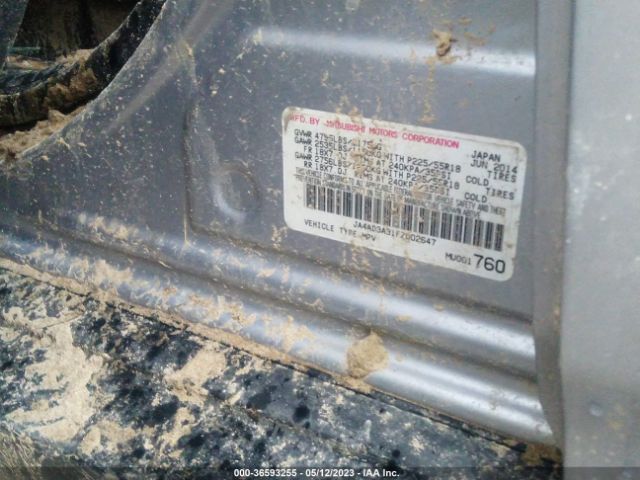 JA4AD3A31FZ002647 Mitsubishi Outlander Se