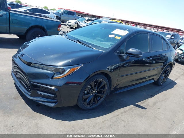 2020 Toyota Corolla Se Nightshade Edition მანქანა იყიდება აუქციონზე, vin: 5YFS4RCE7LP037209, აუქციონის ნომერი: 36593355