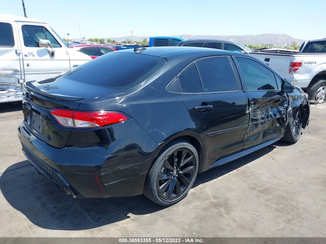 2020 Toyota Corolla Se Nightshade Edition მანქანა იყიდება აუქციონზე, vin: 5YFS4RCE7LP037209, აუქციონის ნომერი: 36593355