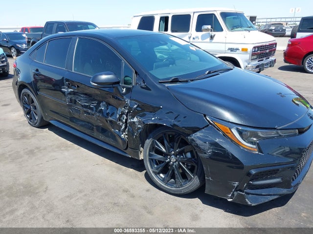 2020 Toyota Corolla Se Nightshade Edition მანქანა იყიდება აუქციონზე, vin: 5YFS4RCE7LP037209, აუქციონის ნომერი: 36593355